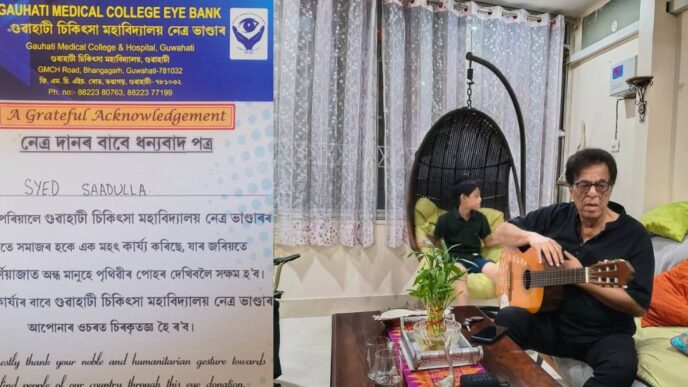 A final gift of sight: Syed Sadulla donates eyes, two people to see again after music legend’s passing