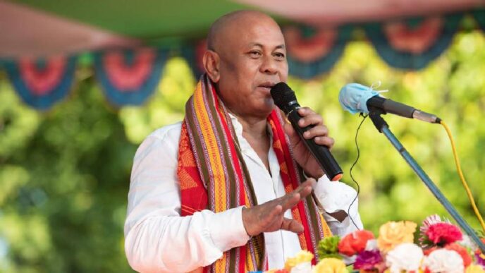 UPPL must be removed from NDA before joining alliance, says Hagrama to BJP