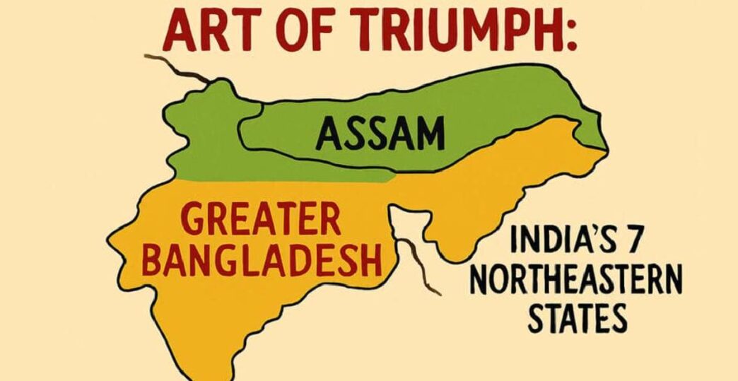 From Nobel to Notorious? Yunus’s book gift to Pakistani General shows India’s Northeast in ‘Greater Bangladesh’