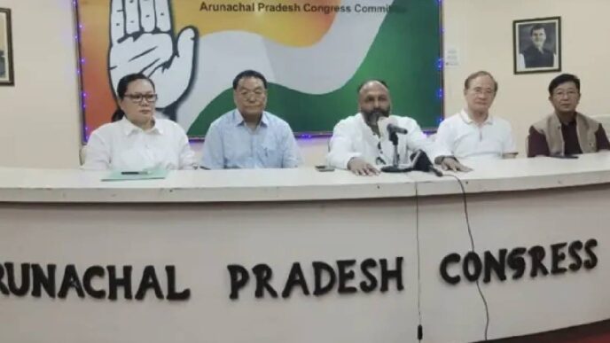 Arunachal Congress collects over 50,000 signatures in ‘Vote Chori’ campaign