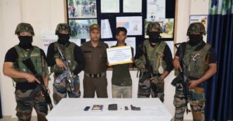 Assam Rifles arrest NSCN (K-YA) cadre in Changlang in Arunachal Pradesh