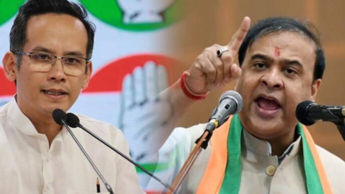 Assam poll battle heats up: Gogoi slams CM Sarma over land, schools and tribal rights