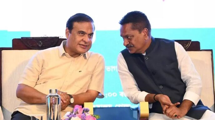 Strange? CM claims no knowledge of Ashok Singhal’s land near Zubeen Kshetra