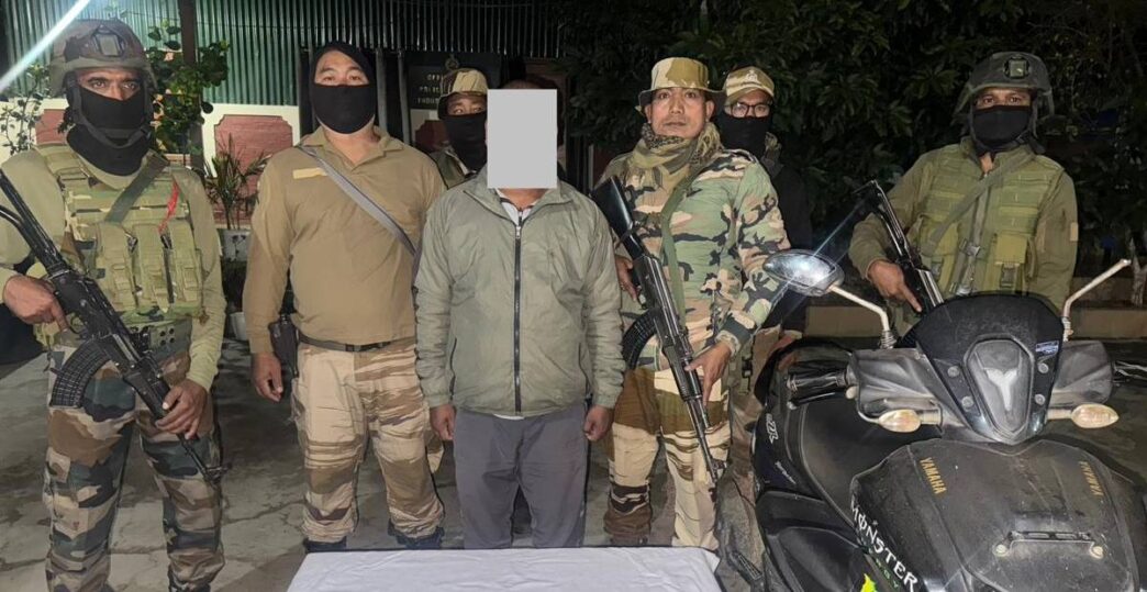 Active UNLF (K) cadre arrested in Kakching, arms and cash recovered