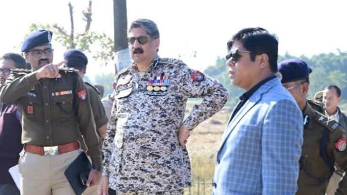 Assam DGP Harmeet Singh reviews security ahead of PM Modi’s Namrup visit