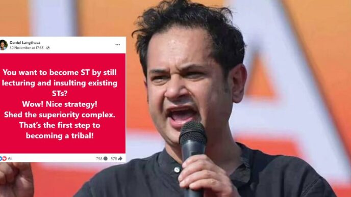 Social media row erupts after Pradyot DebBarma shares post criticising ST aspirants