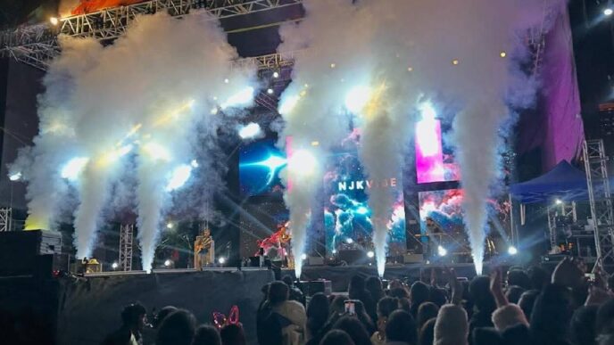 Britain’s ‘Blue’ and South Korean group ‘Everglow’ light up Gangtok at Orchid Music Festival