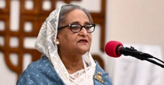 Hasina blames Yunus government for violence, warns India ties at risk