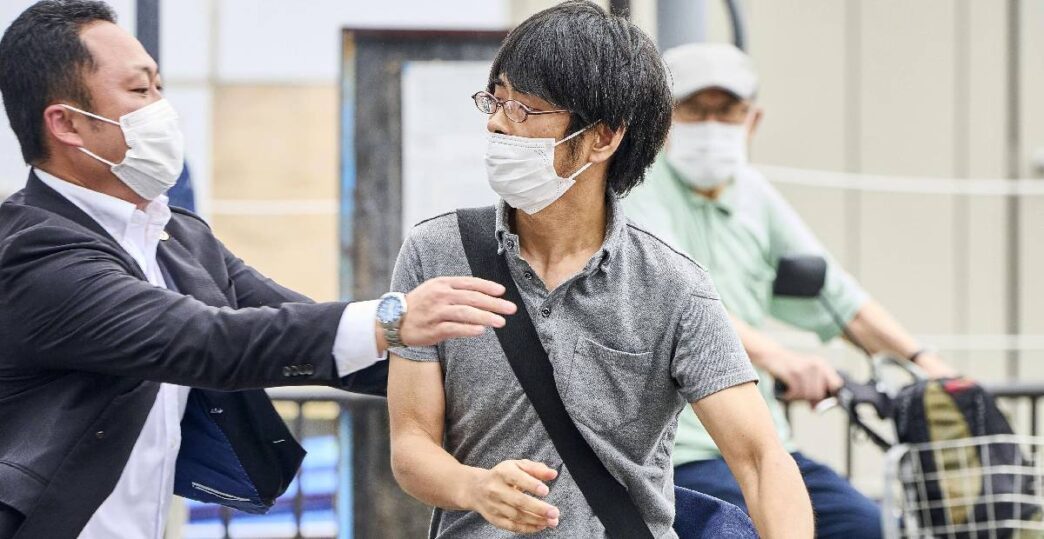 Man accused of killing Shinzo Abe apologises to former PM’s family in court