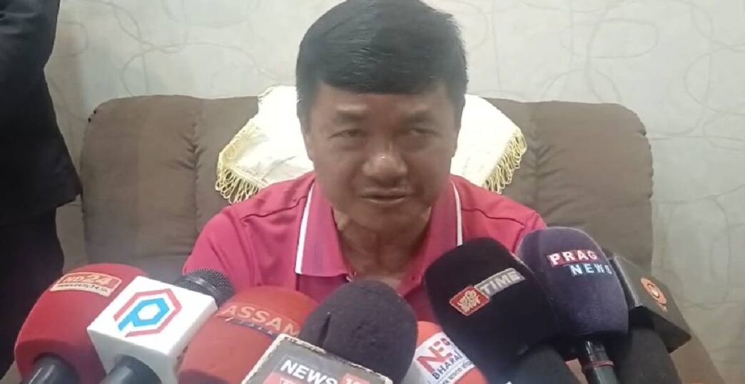 Karbi Anglong CEM says house torched after protesters mistook medical check-up for arrest