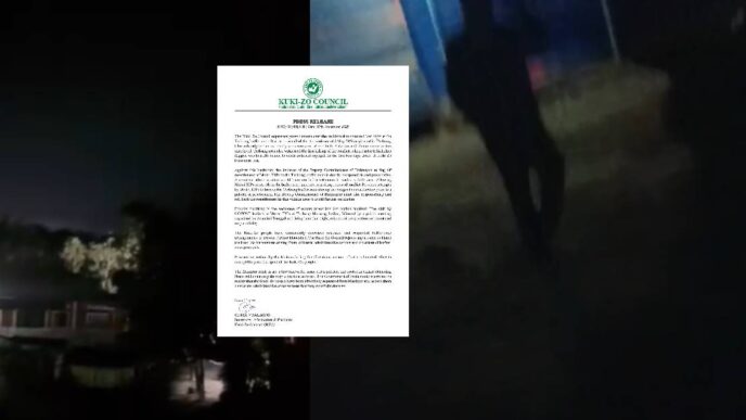 Torbung Incident: Kuki-Zo Council blames 'irresponsible' IDP resettlement; questions DC’s decision