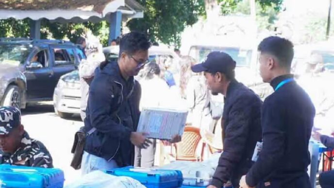 MNF ahead in early LADC counting as mixed results emerge across Mizoram