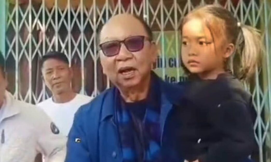 BJP MLA Yumnam Khemchand visits Kuki villages for the first time since unrest