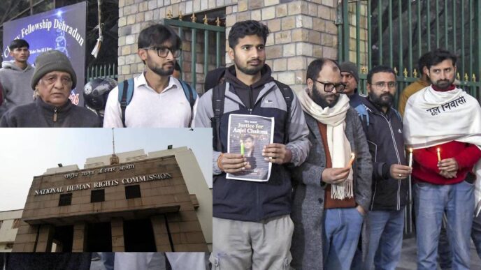 NHRC demands report on Tripura student’s death in Dehradun, flags racial angle