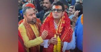 Sonu Nigam visits Kamakhya temple, seeks blessings ahead of Guwahati concert