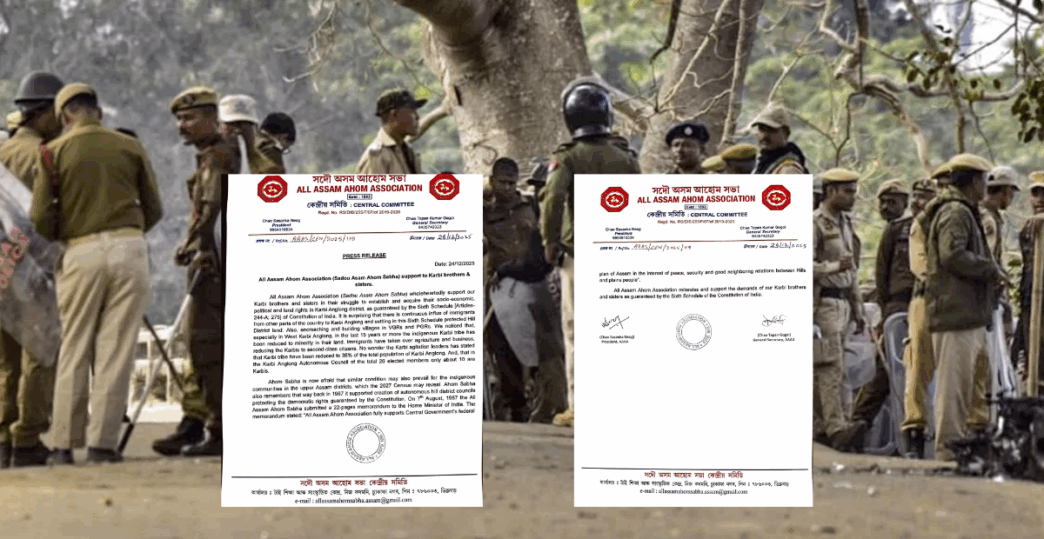 Ahom Sabha backs Karbi community, demands protection of Sixth Schedule rights