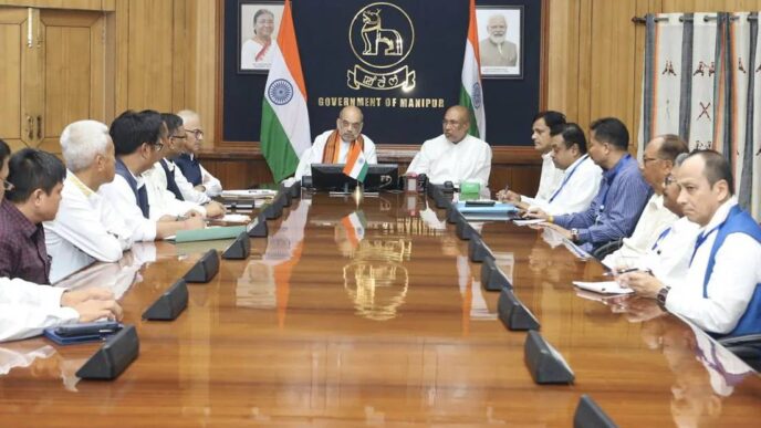 Centre steps up talks to restore elected government in Manipur ahead of President’s rule deadline