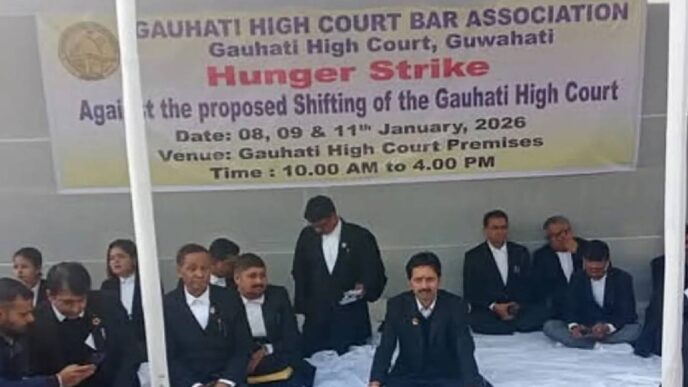 Gauhati HC Bar slams Assam government over proposed court shift, alleges lack of consultation