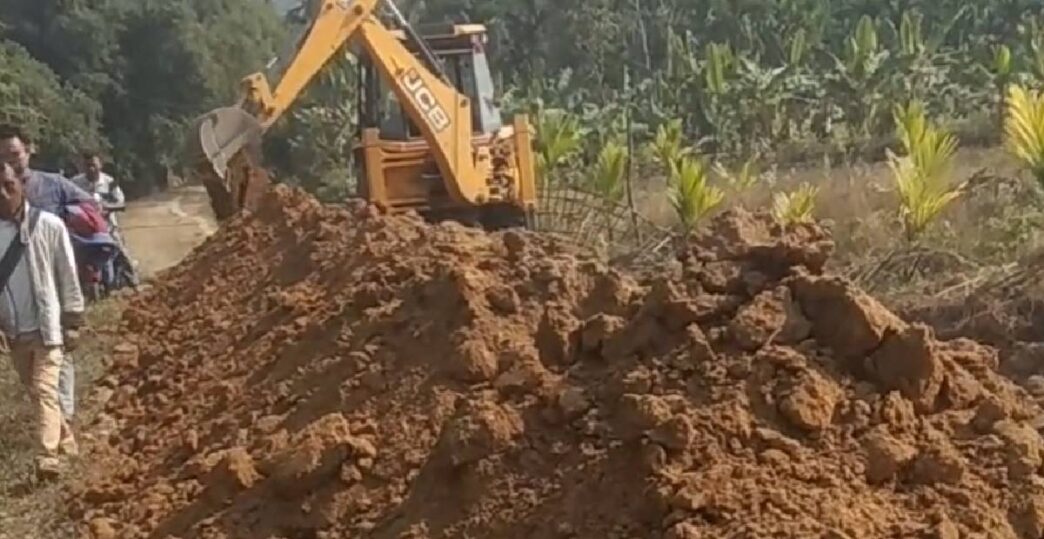 Irregularities alleged in MGNREGA road construction at Boko