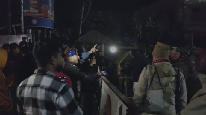 Protests continue in Kokrajhar over alleged rape case; picnic bus carrying students attacked