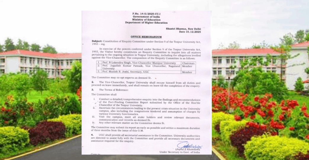 Endless enquiries, Zero action: Government faces heat over Tezpur University crisis